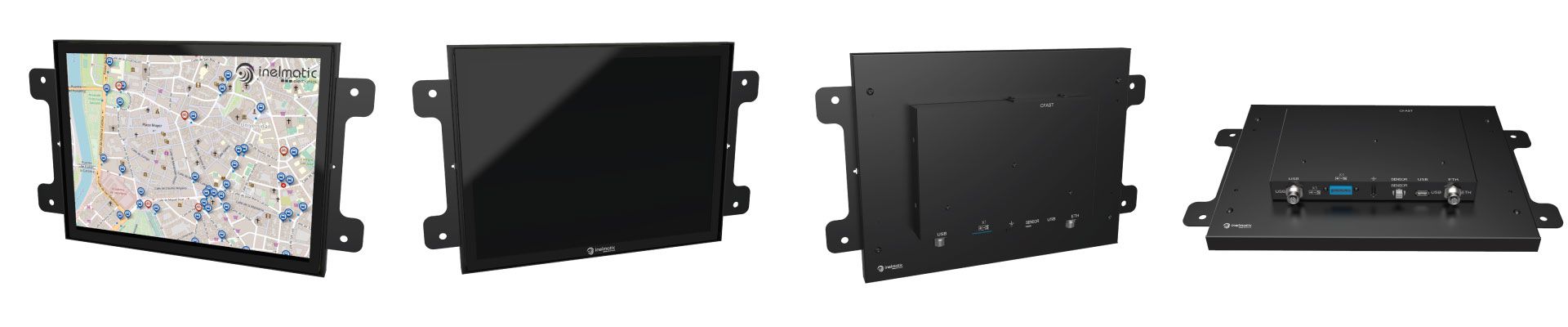 Fahrgastinformationssystem (PIS) Display 15" - Inelmatic