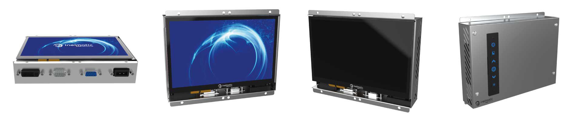 Incluyen retroiluminación LED desde bajo brillo hasta versiones de alto brillo - Inelmatic